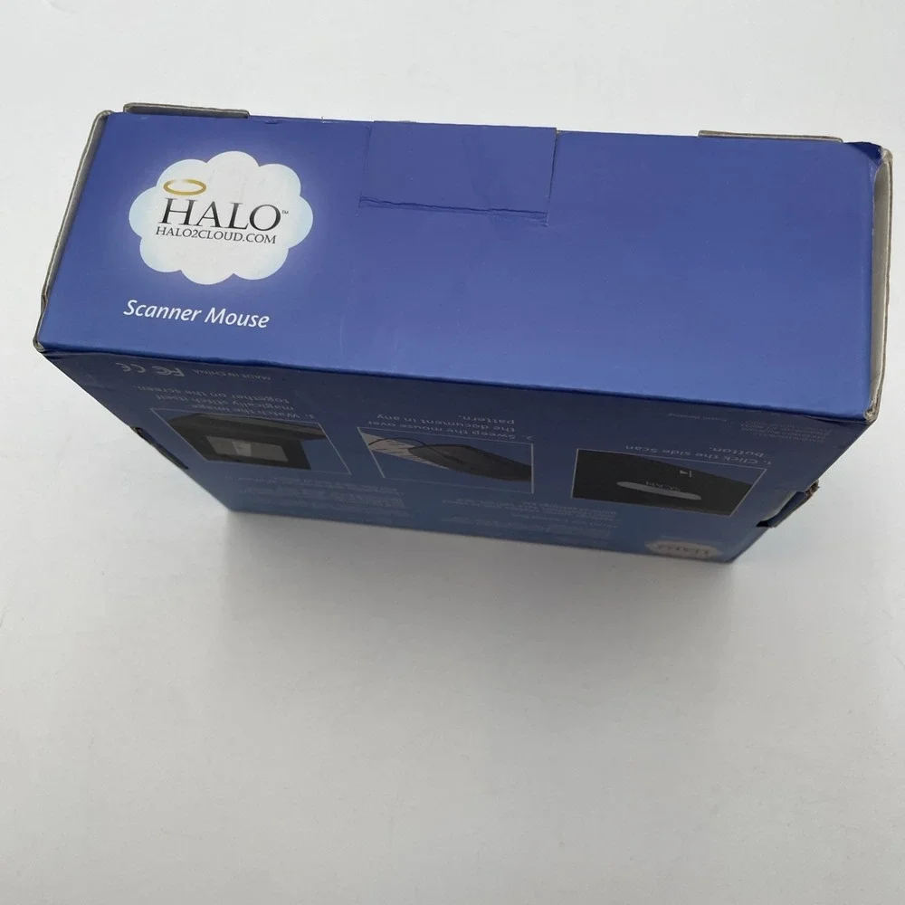 Halo Scanner Mouse USB Photo/Document Scanner & Laser Mouse Software Manual  NEW